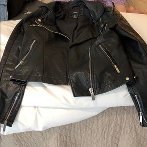 Pleather jacket